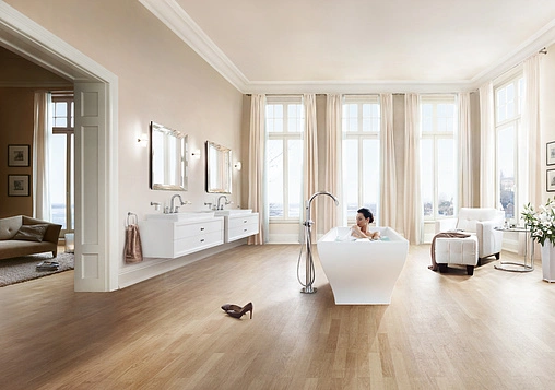 Стакан Grohe Grandera хром/белый 40626000