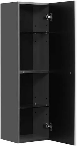 Шкаф-пенал подвесной Aquaton Ар-Деко 40 серый кобальт 1A280503DD8D0