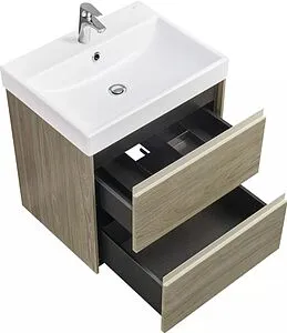 Тумба под умывальник подвесная Roca Ona 60 вяз тёмный A857613511 Тумба под умывальник подвесная Roca Ona 60 вяз тёмный A857613511, 5