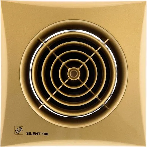 Вентилятор вытяжной Soler &amp; Palau SILENT-100 CZ GOLD