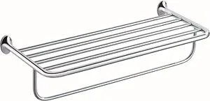 Полка для полотенец IDDIS Leaf хром LEASB00i48 Полка для полотенец IDDIS Leaf хром LEASB00i48, 1