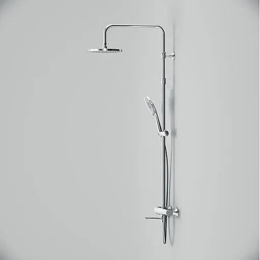 Душевая система с термостатом для ванны Am.Pm X-Joy хром F0785A500 Душевая система с термостатом для ванны Am.Pm X-Joy хром F0785A500