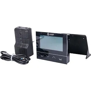 Беспроводной комнатный двухпозиционный регулятор котла Stout ST-292v2 черный STE-0101-029222, 4