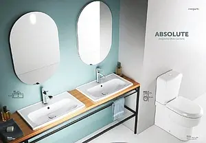 Раковина ISVEA Absolute 61 белый 10KF50061SV Раковина ISVEA Absolute 61 белый 10KF50061SV, 5