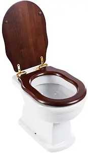 Крышка-сиденье для унитаза с микролифтом BelBagno Boheme орех BB115SCW-ORO Крышка-сиденье для унитаза с микролифтом BelBagno Boheme орех BB115SCW-ORO, 2