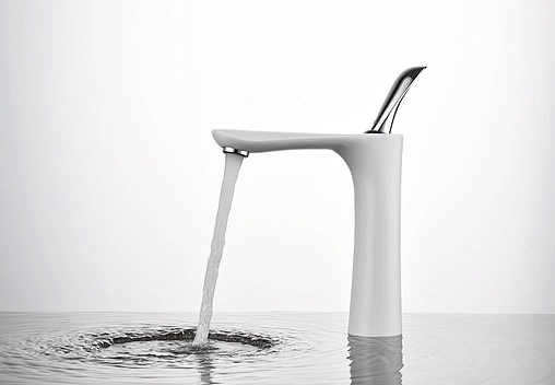 Смеситель для раковины D&amp;K Venice Baciano белый матовый/хром DA1032656