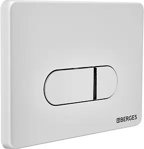 Клавиша смыва для унитаза BERGES Novum D1 040031 белый матовый Клавиша смыва для унитаза BERGES Novum D1 040031 белый матовый, 3