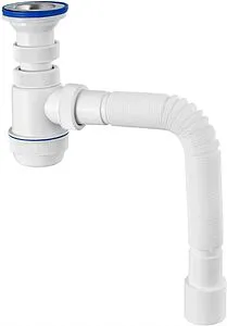 Сифон бутылочный для мойки VIRPlast Мини Элит 30986760 Сифон бутылочный для мойки VIRPlast Мини Элит 30986760, 1