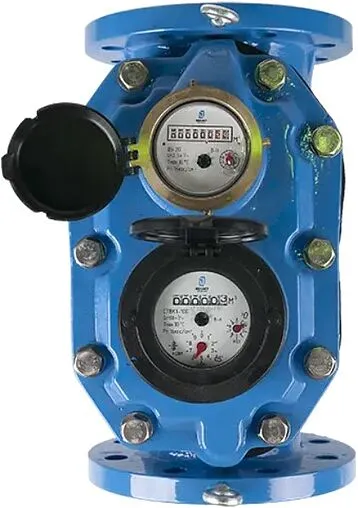 Счетчик холодной воды комбинированный Ду150 Декаст СТВК 1 09-150-01