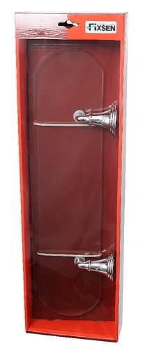 Полка Fixsen Best хром FX-71603