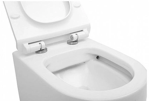 Унитаз подвесной безободковый Aquanet Cetus-W Rimless белый CETUS-W