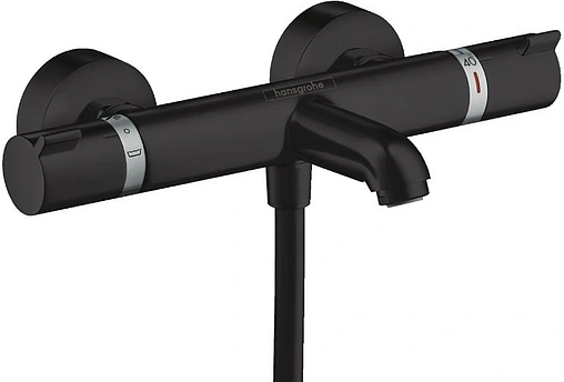 Термостат для ванны Hansgrohe Ecostat Comfort чёрный матовый 13114670