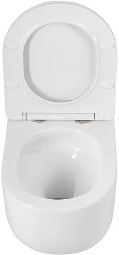 Унитаз подвесной безободковый BelBagno Soft Tornado белый BB084CH-TOR/SC