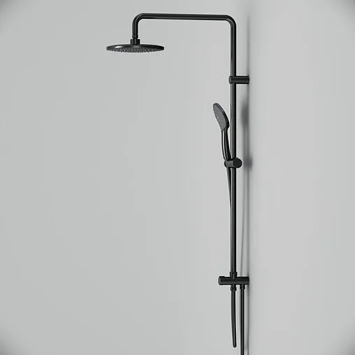 Душевая система без смесителя Am.Pm Gem чёрный матовый F0790022