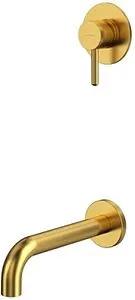 Смеситель для ванны скрытого монтажа WHITECROSS Y brushed gold золото брашированное YSET03GLB Смеситель для ванны скрытого монтажа WHITECROSS Y brushed gold золото брашированное YSET03GLB, 1