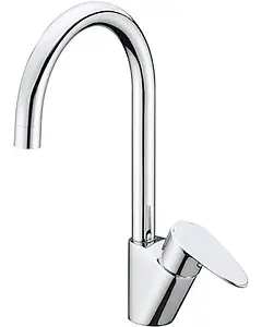 Смеситель для кухни Wasserkraft Leine хром 3507, 1