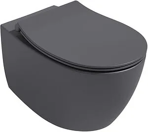 Унитаз подвесной безободковый ISVEA Sentimenti Neo Vortex серый бетон 10AR02013-2V Унитаз подвесной безободковый ISVEA Sentimenti Neo Vortex серый бетон 10AR02013-2V, 1