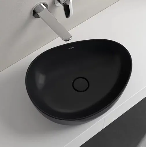 Раковина Villeroy&amp;Boch Antao 50 черный матовый 4A7351R7