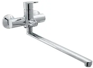 Смеситель для ванны с длинным изливом Swedbe Olymp хром 1850 Смеситель для ванны с длинным изливом Swedbe Olymp хром 1850, 4