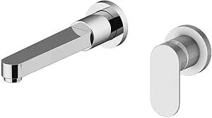 Смеситель для раковины из стены Gattoni H2OMIX7000 хром 7003570C0, 1