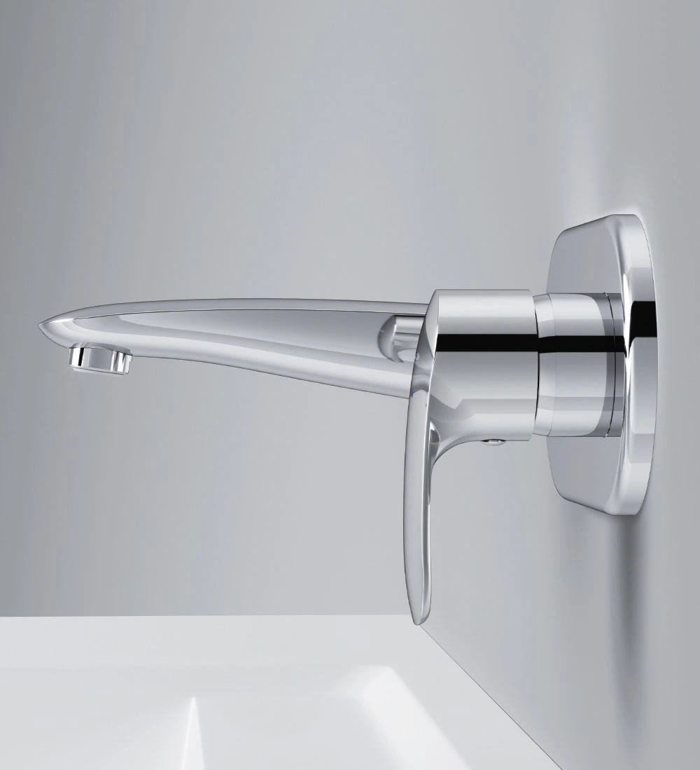 Смеситель для раковины из стены Am.Pm Like хром F8072200