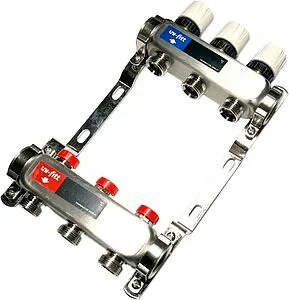 Группа коллекторная без расходомеров 3 отвода 1"в/в x ¾"ек Uni-fitt TECHNO 451W4303 Группа коллекторная без расходомеров 3 отвода 1"в/в x ¾"ек Uni-fitt TECHNO 451W4303, 5