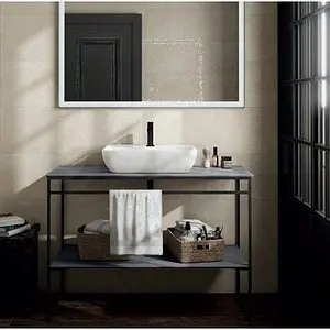 Консоль с умывальником напольная Kerama Marazzi Plaza Next 120 чёрный матовый PL.N.120.01\BLK.M+ Консоль с умывальником напольная Kerama Marazzi Plaza Next 120 чёрный матовый PL.N.120.01\BLK.M+, 5