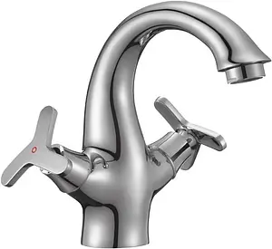 Смеситель для раковины Rossinka хром RS40-61, 1