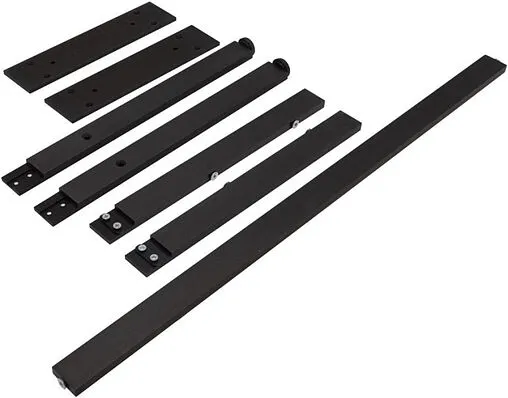 Ножки мебельные Allen Brau Reality 100 чёрный браш 1.320B14.BB