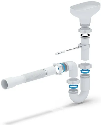 Сифон разрыв струи Ани Пласт DR0115 Сифон разрыв струи Ани Пласт DR0115