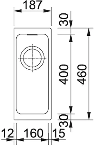 Мойка кухонная Franke Kubus KBG 110-16 сахара 125.0478.116