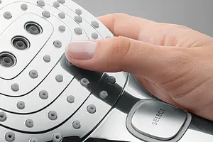 Душевая система с термостатом для душа Hansgrohe Raindance Select E 360 1jet хром/белый 27112400 Душевая система с термостатом для душа Hansgrohe Raindance Select E 360 1jet хром/белый 27112400, 5