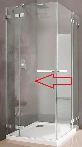 Душевая дверь 900мм прозрачное стекло Radaway Euphoria KDD 90 L 383060-01L