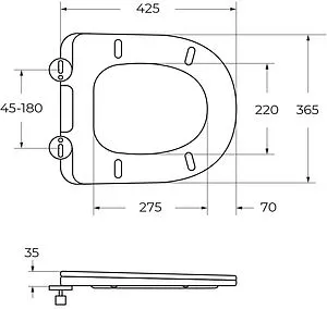 Крышка-сиденье для унитаза с микролифтом BelBagno Colorato серый матовый BB062SC-GR, 2