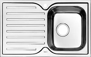 Мойка кухонная IDDIS Strit 78 R хром STR78SRi77K Мойка кухонная IDDIS Strit 78 R хром STR78SRi77K, 1