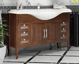 Тумба под умывальник напольная Opadiris Мираж 120 светлый орех 00-00000058, 3