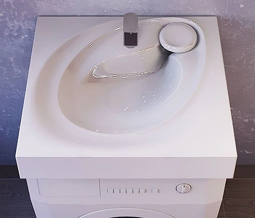 Раковина Raval Perla 60 белый Per.08.60/W