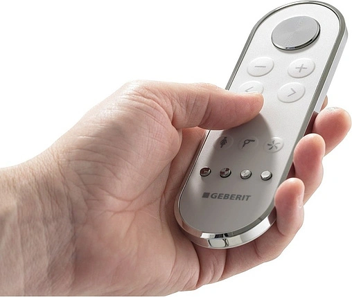 Умный унитаз-биде подвесной безободковый Geberit AquaClean mera comfort белый 146.214.11.1