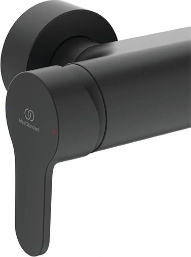 Душевая система со смесителем для ванны Ideal Standard Cerafine O чёрный матовый BC525XG