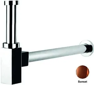 Сифон бутылочный для раковины Cezares Sunset CZR-B-SMQ-SS, 1