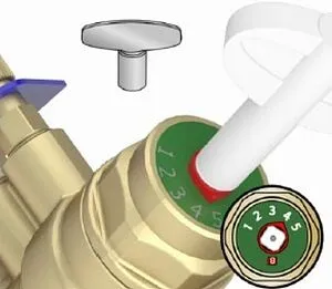 Сменный картридж с открытой настройкой Valtec VT.PICC.G.136, 2