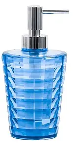 Дозатор для жидкого мыла Fixsen Glady хром/синий FX-80-05, 1