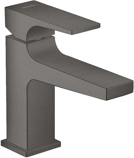 Смеситель для раковины Hansgrohe Metropol 100 шлифованный чёрный хром 32500340