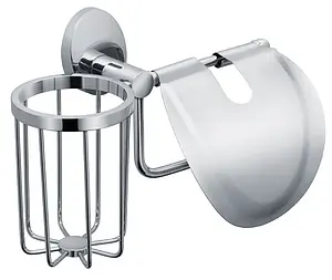 Держатель туалетной бумаги Fixsen Europa хром FX-21809+10 Держатель туалетной бумаги Fixsen Europa хром FX-21809+10, 1