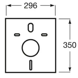 Панель шумоизоляционная Roca 890063000, 2