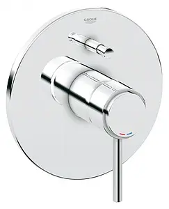 Смеситель для ванны скрытого монтажа Grohe Atrio хром 19459001 Смеситель для ванны скрытого монтажа Grohe Atrio хром 19459001, 1