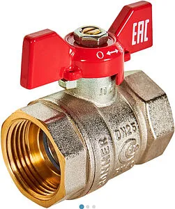 Кран шаровый 1"в x 1"в Rommer ГОСТ Р 59553-2021 RBV-0003-2110225 Кран шаровый 1"в x 1"в Rommer ГОСТ Р 59553-2021 RBV-0003-2110225, 1