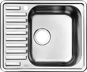 Мойка кухонная IDDIS Strit 58.5 R хром STR58PRi77K Мойка кухонная IDDIS Strit 58.5 R хром STR58PRi77K, 1