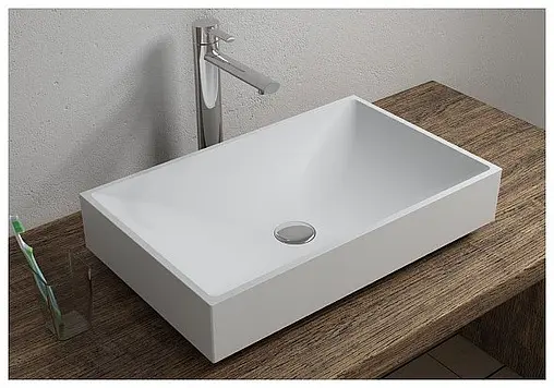 Раковина Aquanet Square V42 58 белый 00198965