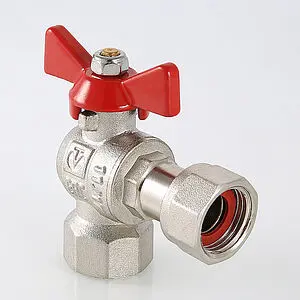 Кран шаровый с накидной гайкой угловой ½"в x ½"нг Valtec Base VT.266.N.0404 Кран шаровый с накидной гайкой угловой ½"в x ½"нг Valtec Base VT.266.N.0404, 4